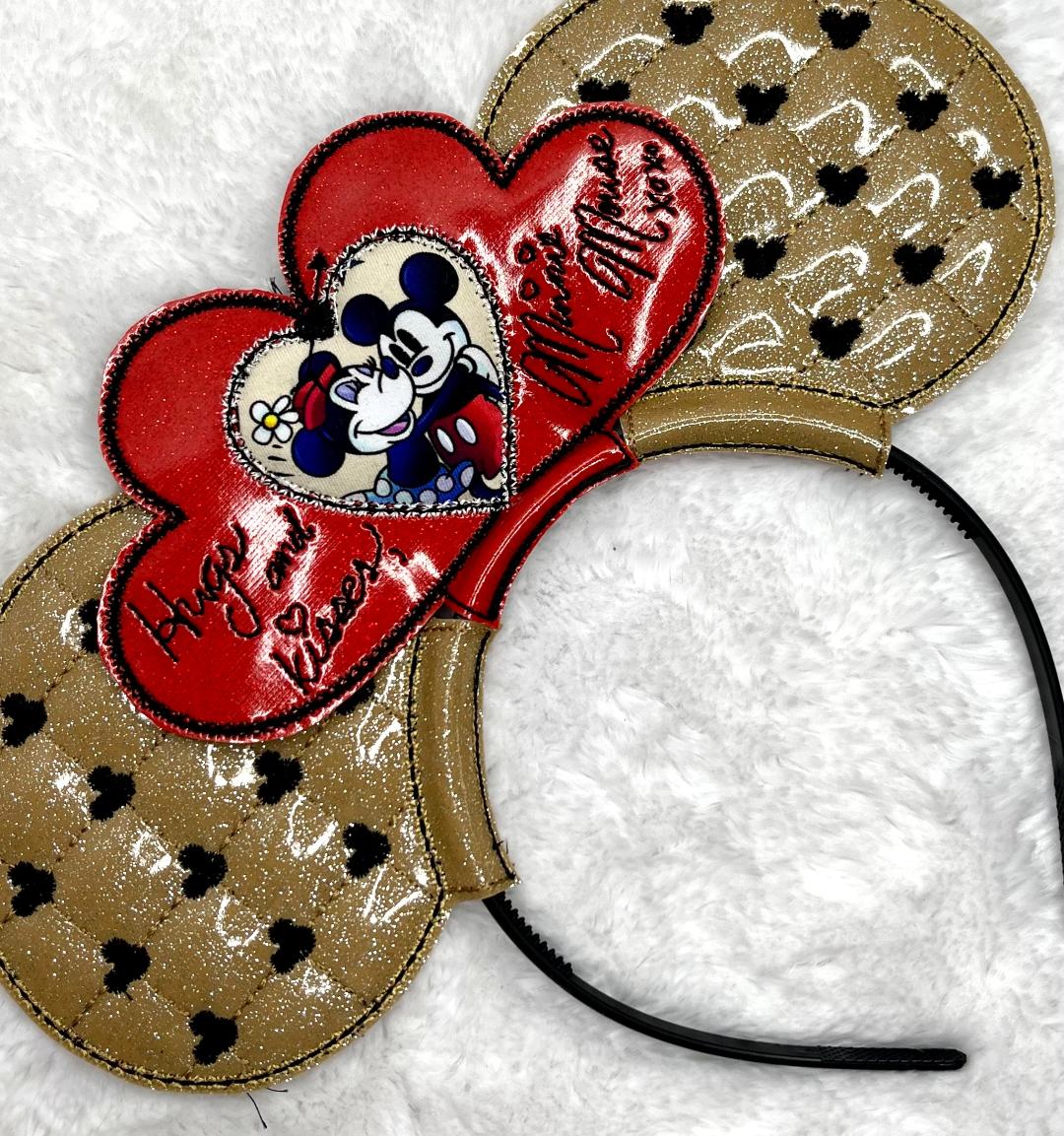 Quilted Mouse Ears (thin band)