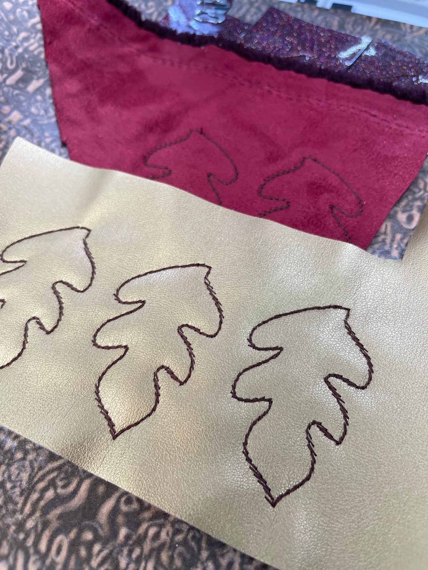 Maple Leaves Appliqué