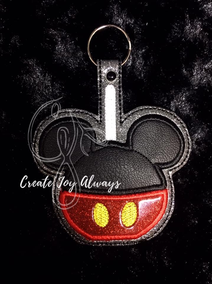 Candy Apple Key Fob