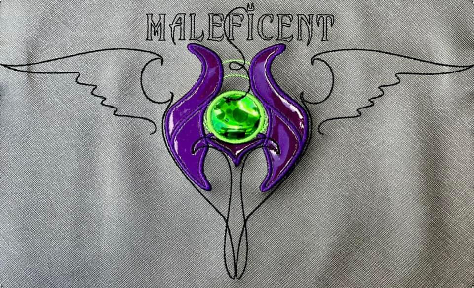 Maleficent Applique Panel