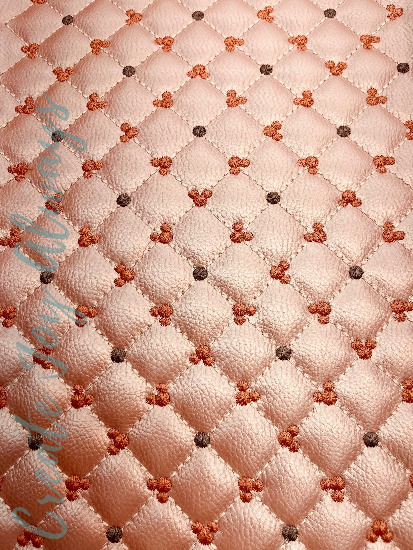 Mouse Head Dot Quilt Design