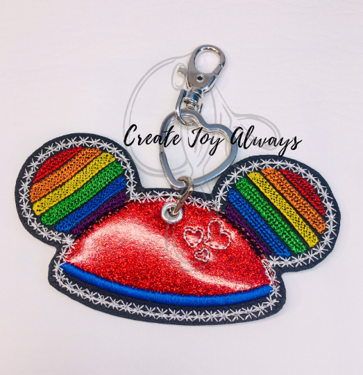 Pride Ears Key Fob