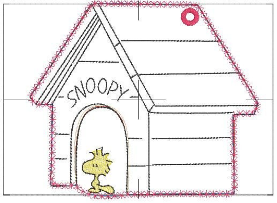 ITH Snoopy Pouch