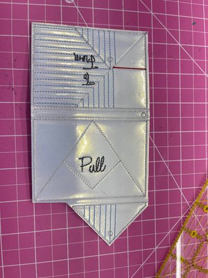 Folded Letter Card Holder