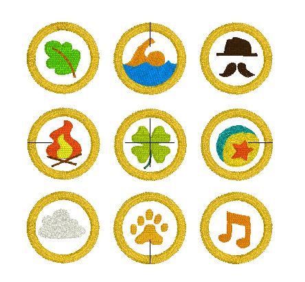 Wilderness Patches (sets 1 & 2)